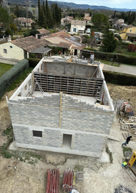 Charpente maison Tourrettes Fayence construction toiture Var