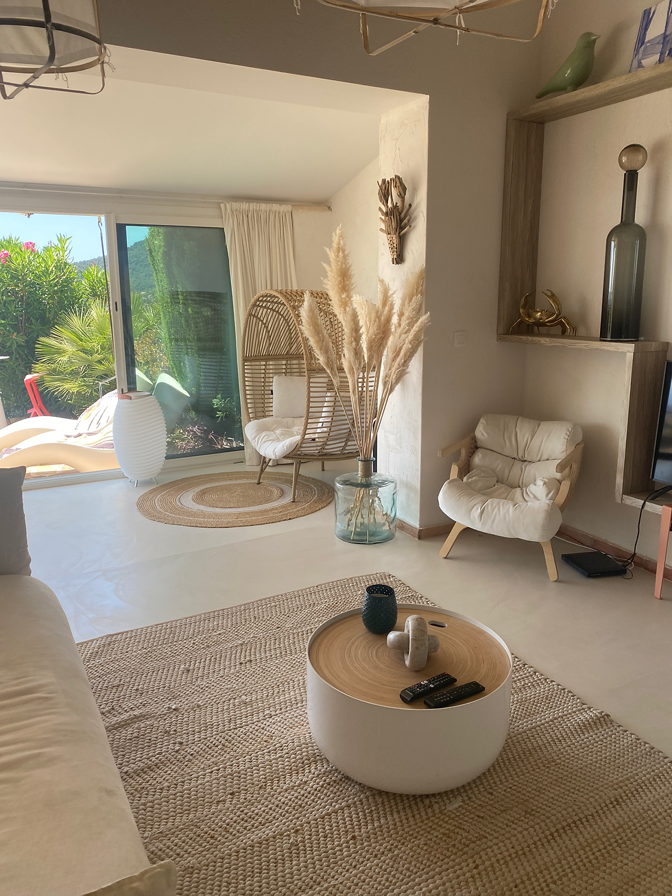 Rénovation d'une cuisine à Saint-jean-de-Luz en béton ciré