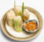 Vegan salad rolls (2 rolls) - Gỏi cuốn chay