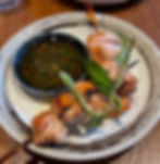 Lemongrass Chicken Skewers (2 skewers) - Gà nướng sả xiên que