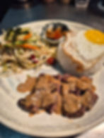 Luc Lac Pepper Steak Rice - Cơm bò lúc lắc