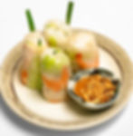 Prawn & Pork salad rolls (2 rolls) - Gỏi cuốn tôm thịt