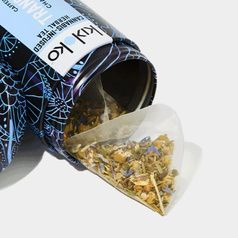 Kikoko TRANQUILI-TEA CHAMOMILE VALERIAN CBN Sleep Time Cannabis Infused