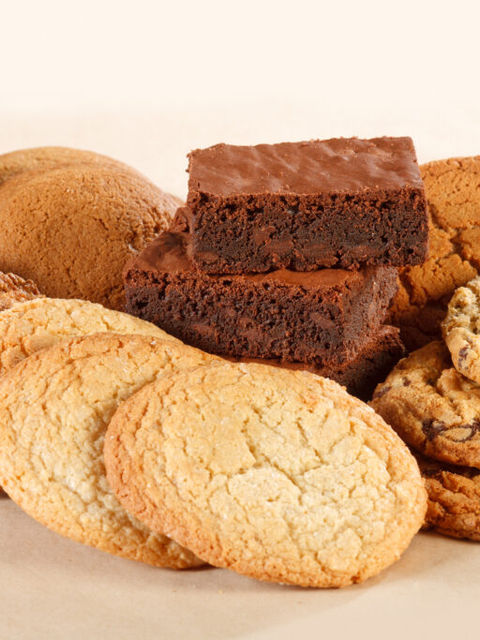 Cannabis edible cookies and brownies at Harborside.