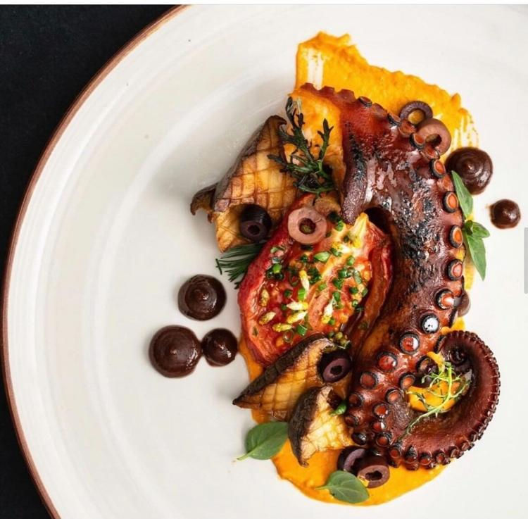 Charred Mediterranean Octopus