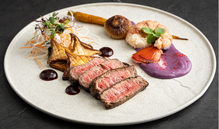 Surf and Turf / A5 Wagyu and Lobster Bluefin