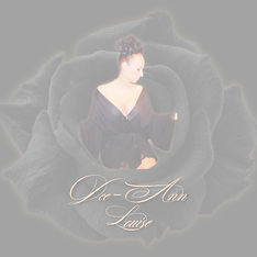 Dee-Ann Louise within a black rose, symbolising personal transformation and healing through RTT® (Rapid Transformational Therapy®) and hypnotherapy.