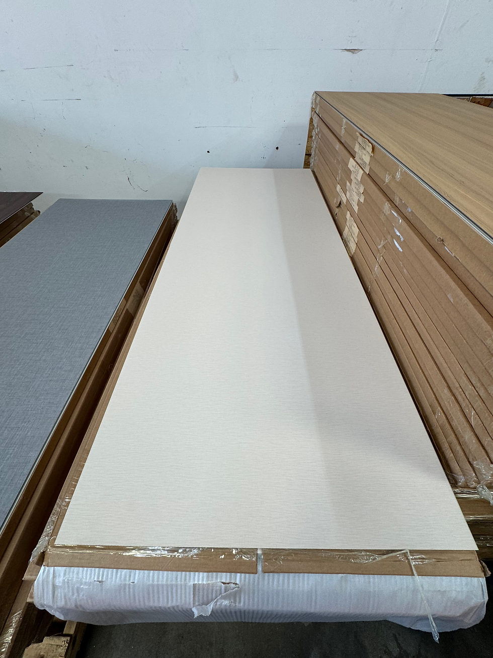 Thumbnail: Beige PVC Sheet  8X3ft #024-2
