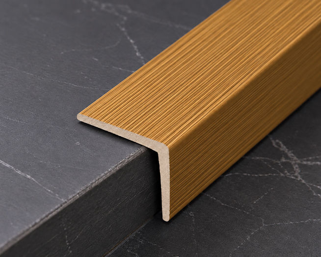 WPC Exterior L - Shaped Trim – Golden Teak / 2nd Gen