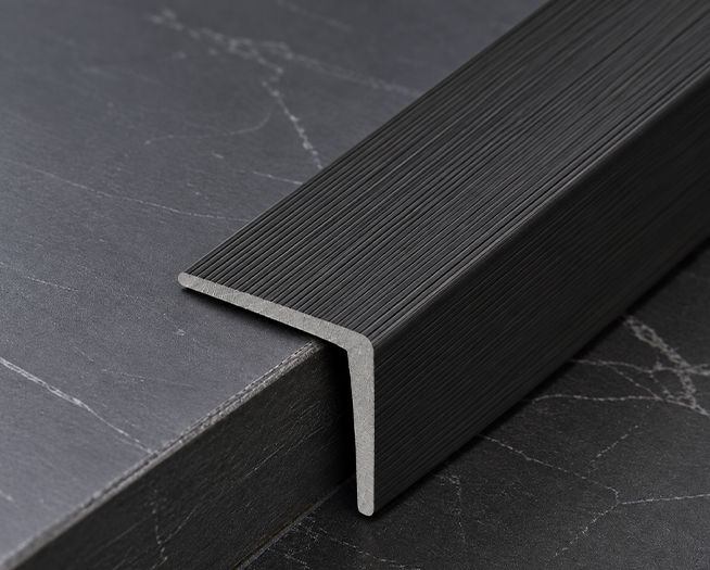 WPC Exterior L - Shaped Trim – Charcoal / 2nd Gen