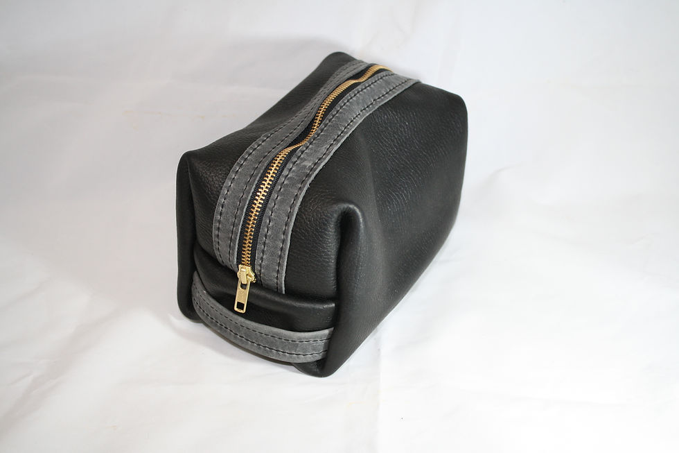 Thumbnail: leather dopp kit
