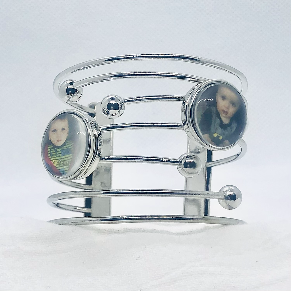 Thumbnail: Fashion Cuff SNAP Bracelet