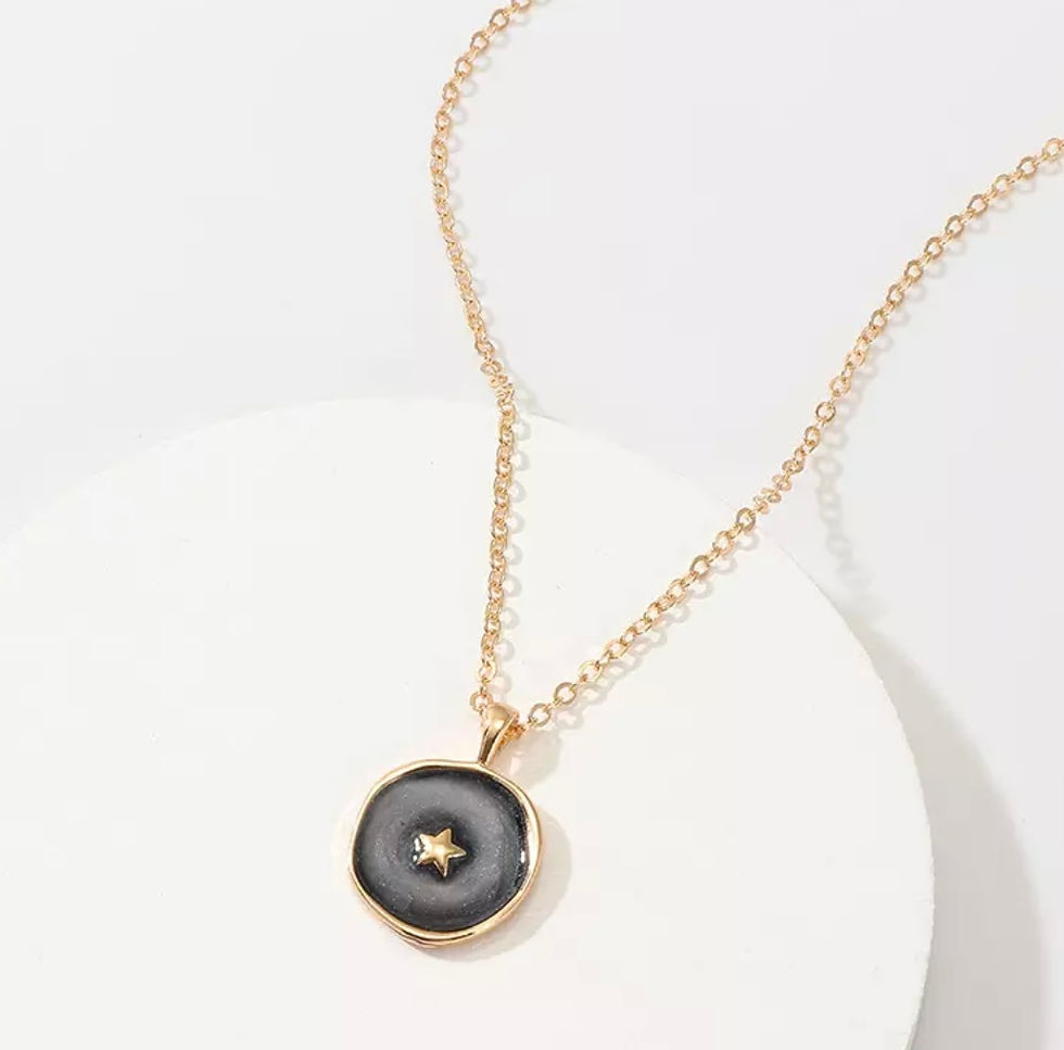 Thumbnail: Heart, Moon, Star, Lightning Pendant Necklace