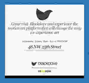 Blackdove Opening - Wed