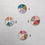 Thumbnail: Color Wheel Necklaces in Your Choice of Colors