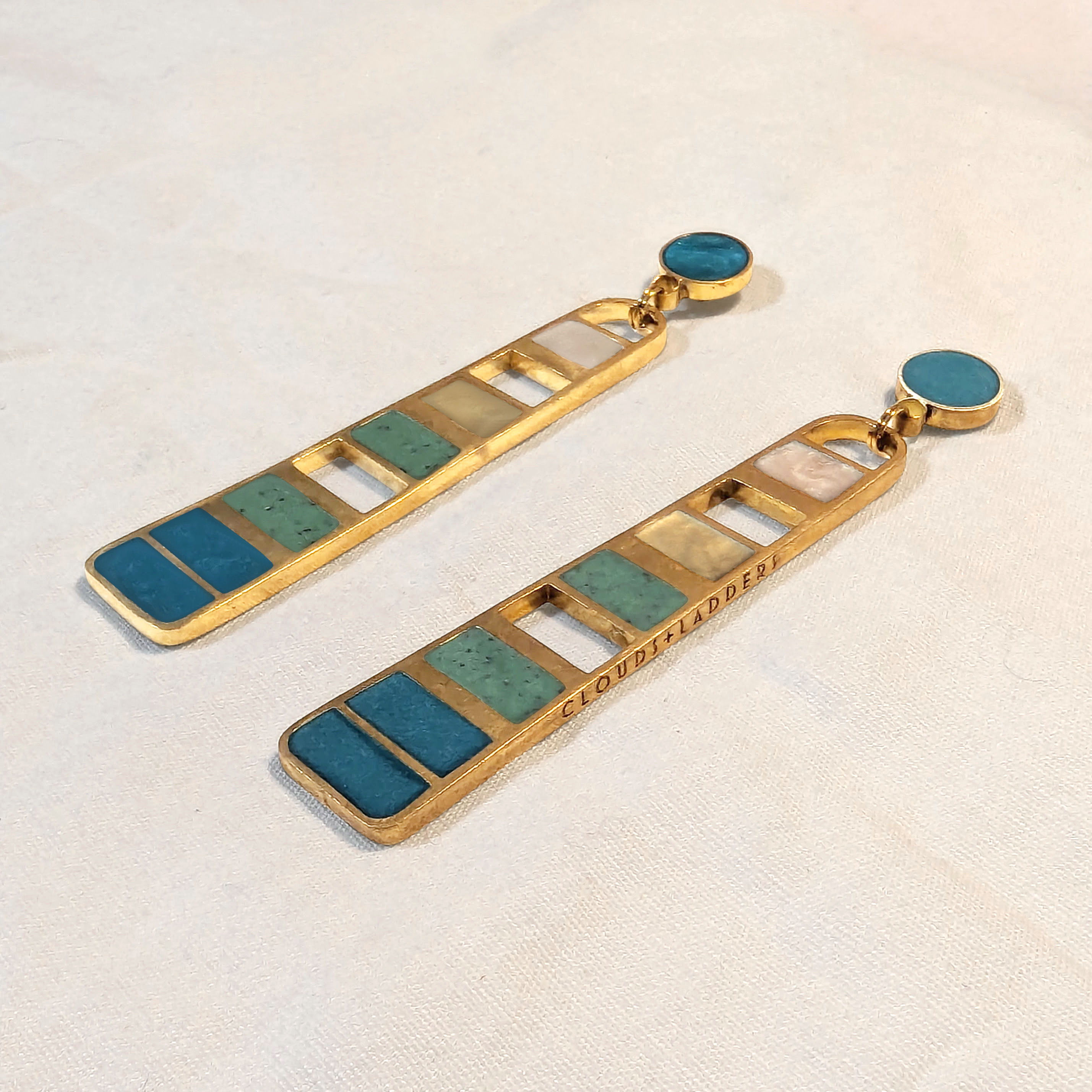 Agate Collection - Ladder Earrings