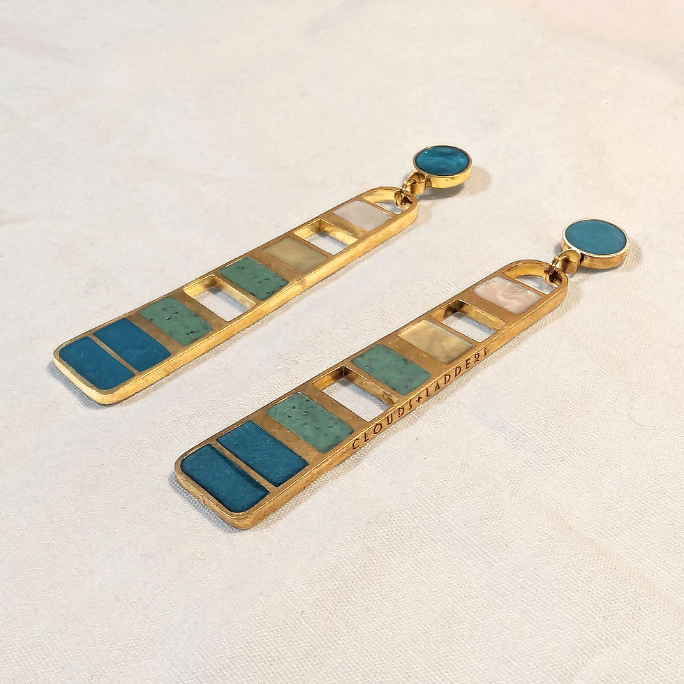 Miniatura: Agate Collection - Ladder Earrings