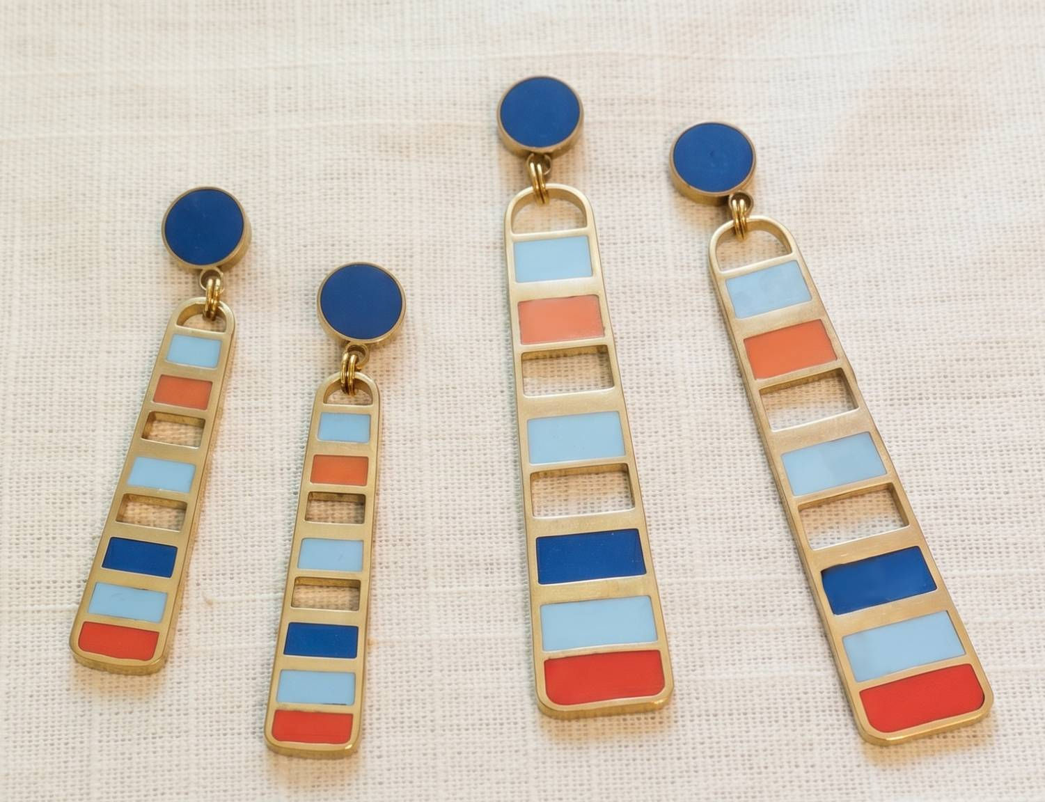 Ladder Earrings No2 in 2 Sizes