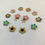 Miniatura: Flower Earrings in Your Choice of Colors