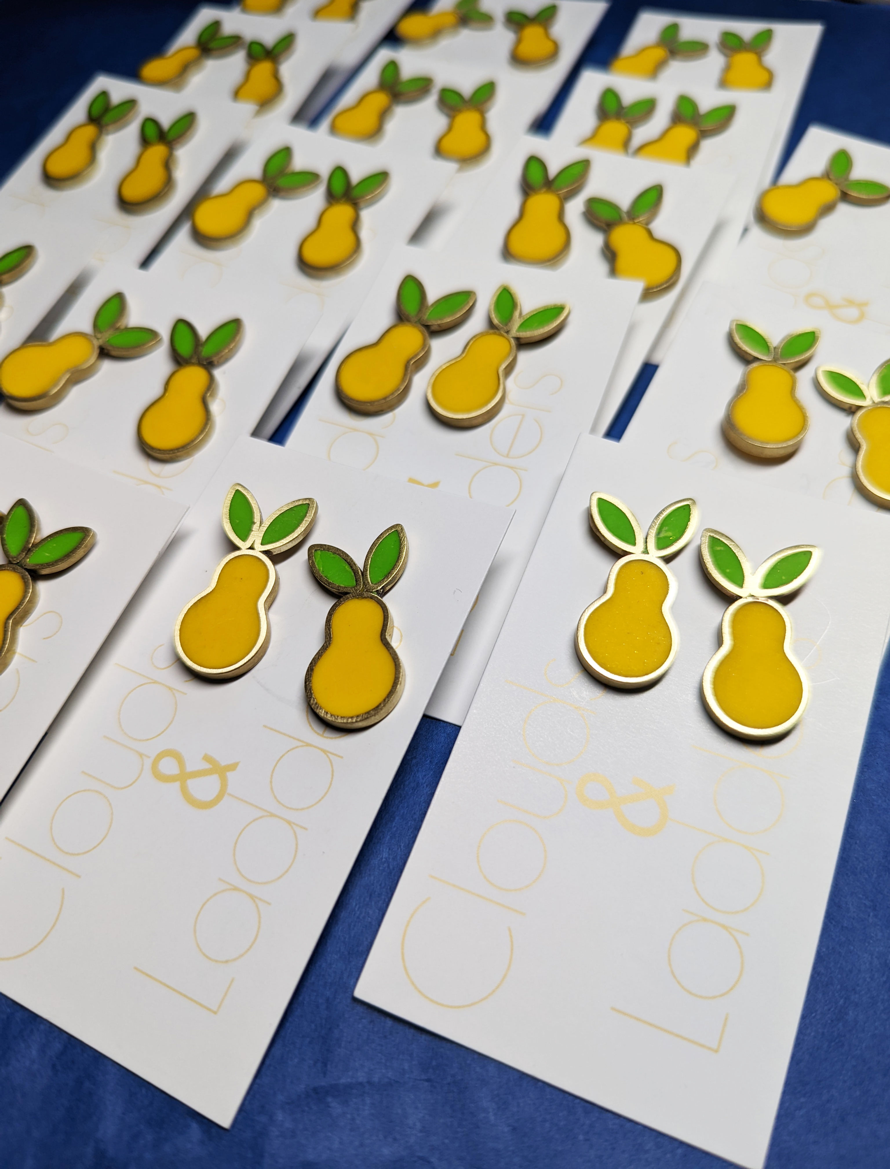 Pear Earrings