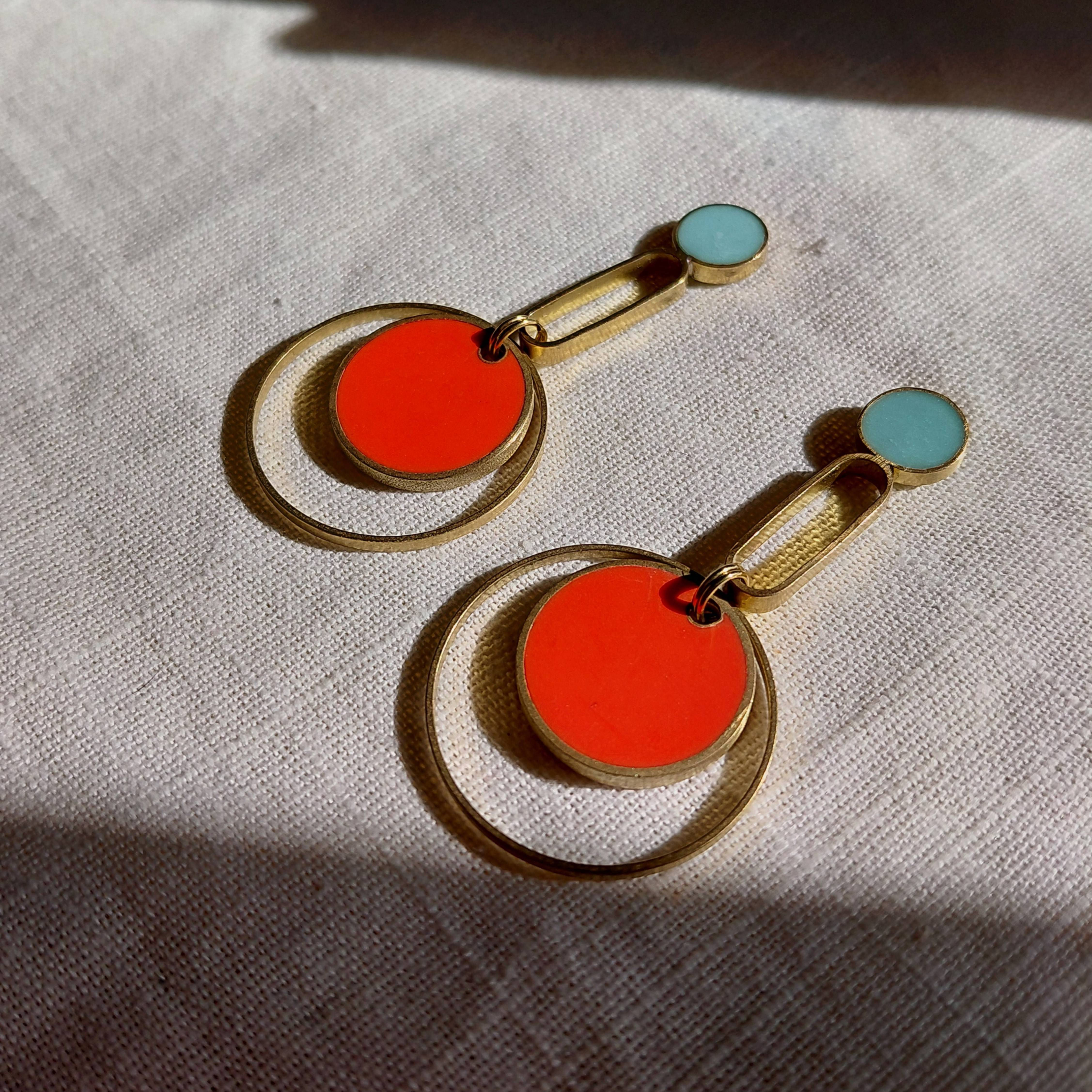 Ripple Hoop Earrings