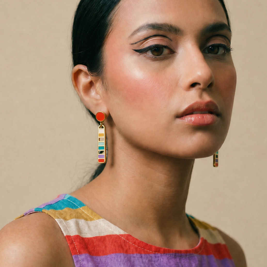 Ladder Earrings No1