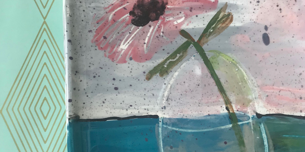 Floral Finger Painting
