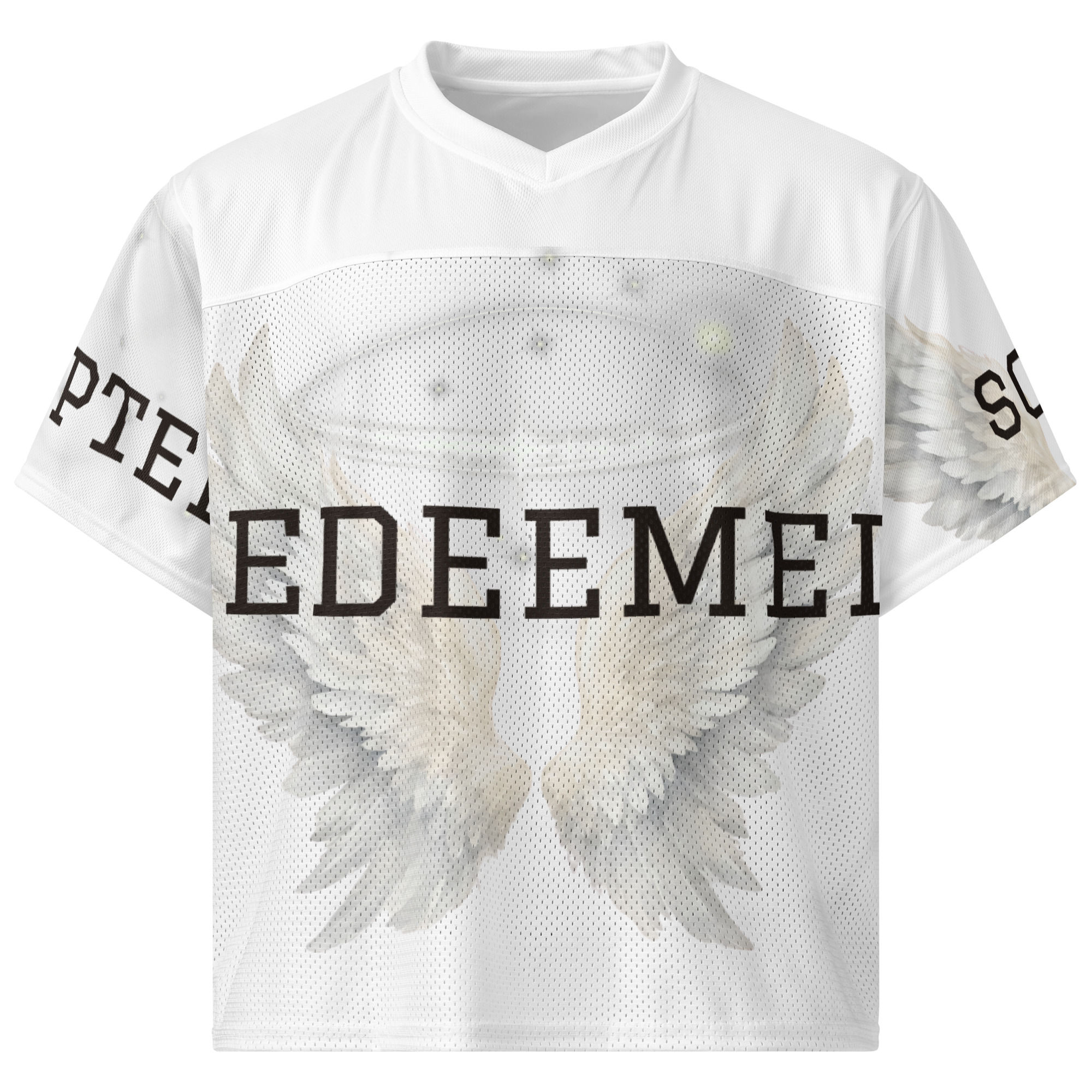 Redeemed Accepted Son - Men's Boxy Football Jersey