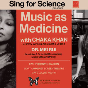 Sing for Science Presents Music as Medicine with Chaka Khan