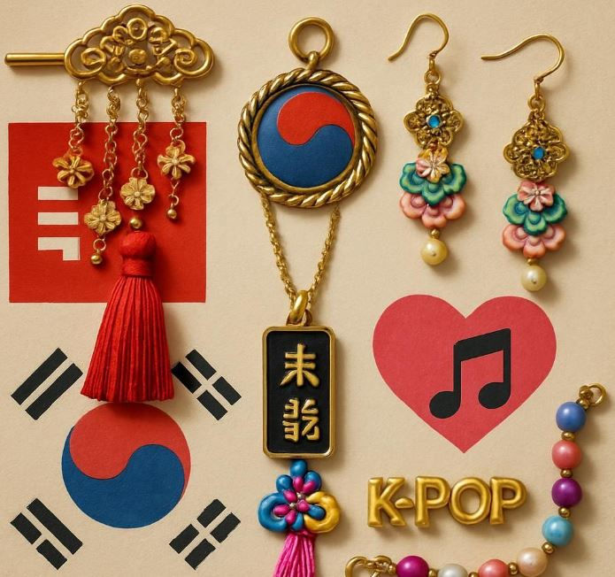 'origine et la signification des symboles K-pop dans la bijouterie