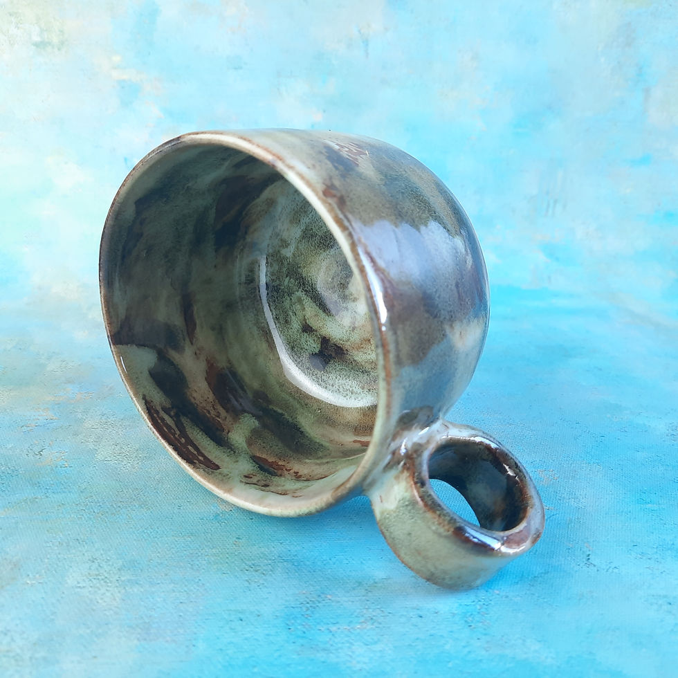 Miniatura: Filiżanka ceramiczna Mokosz