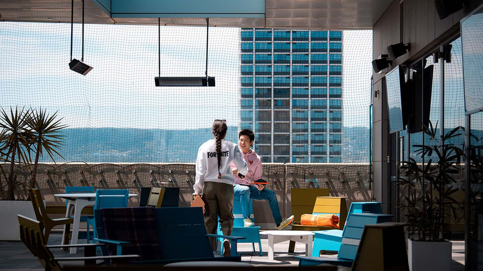 Scape building interior