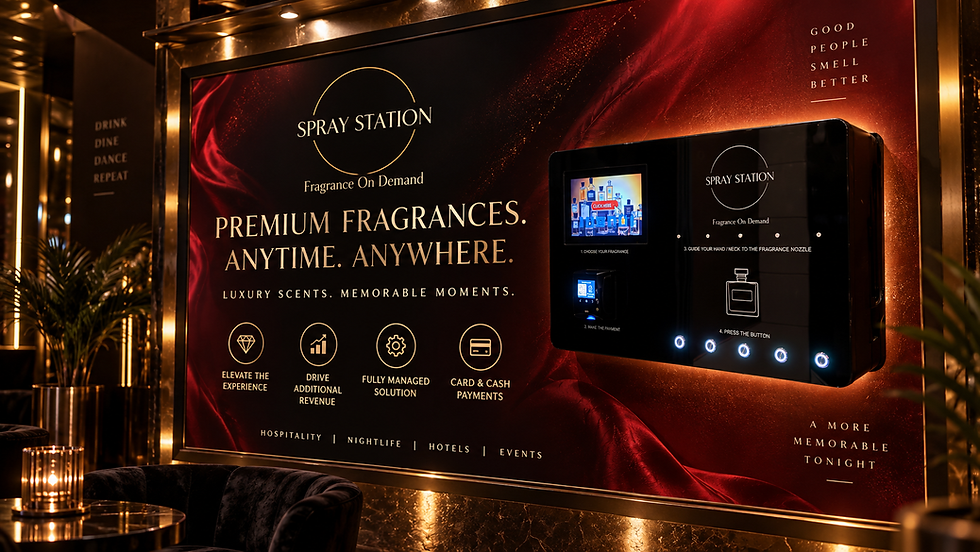 Why Perfume Vending Machines Are a Natural Fit for Events and Festivals