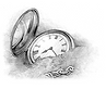 pocket watch in sand shutterstock_245325