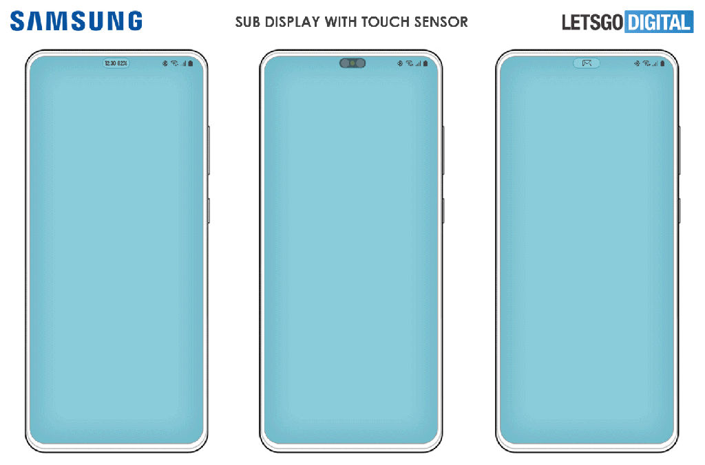 Brevet de caméra sous l'écran - Samsung