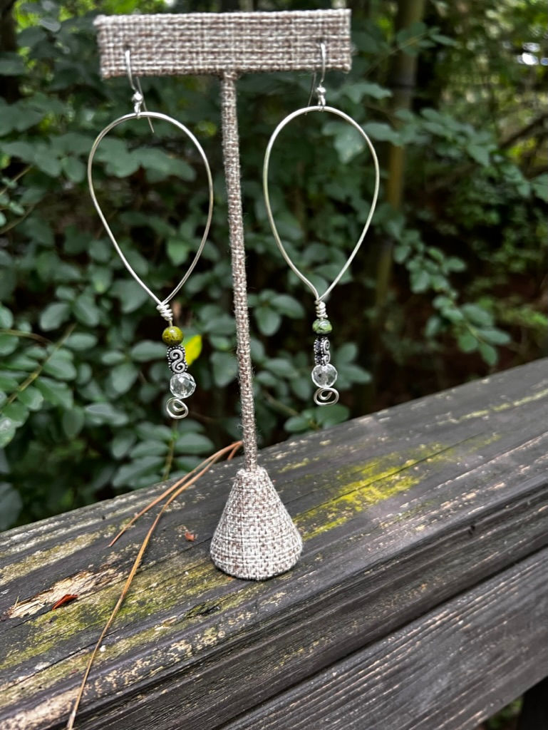 Jasper earrings