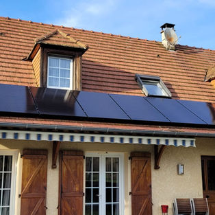 Installation photovoltaïque résidentielle à Gan (64).