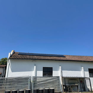 Installation photovoltaïque sur le bâtiment du service technique de Saint-Pandelon (40180)