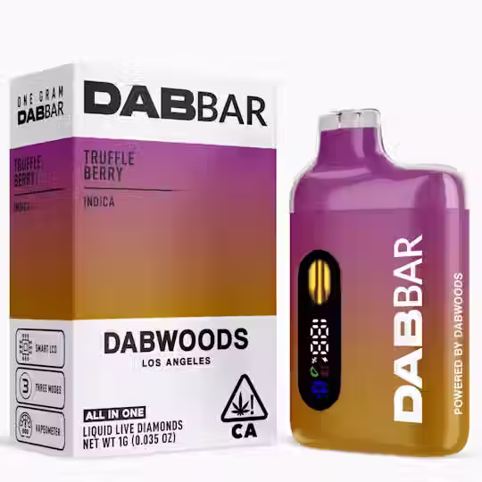 Dabwoods | Truffle Berry | Liquid Diamonds DabBar | 2g