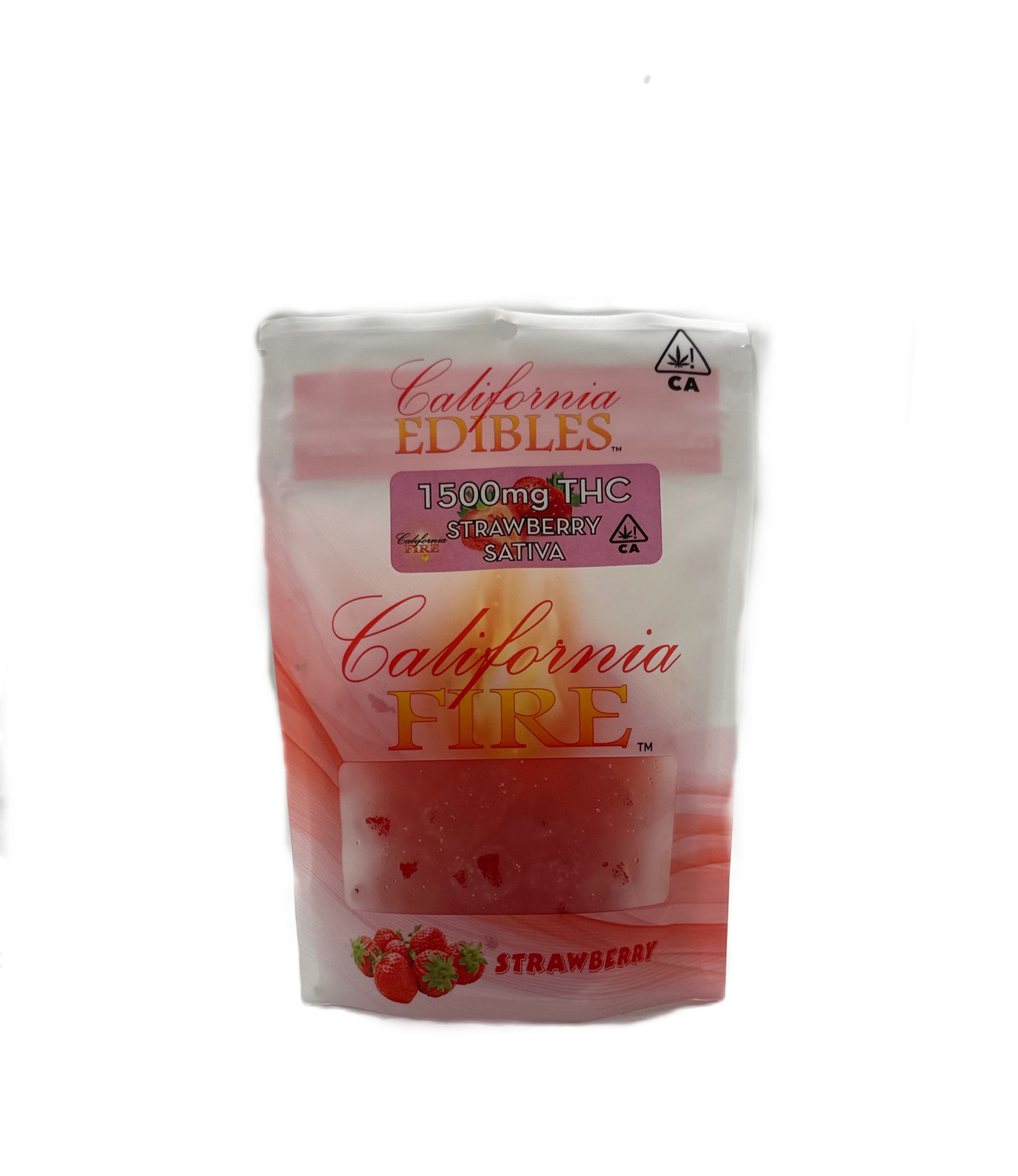 California Fire | Strawberry | Gummy Edibles | 1500mg