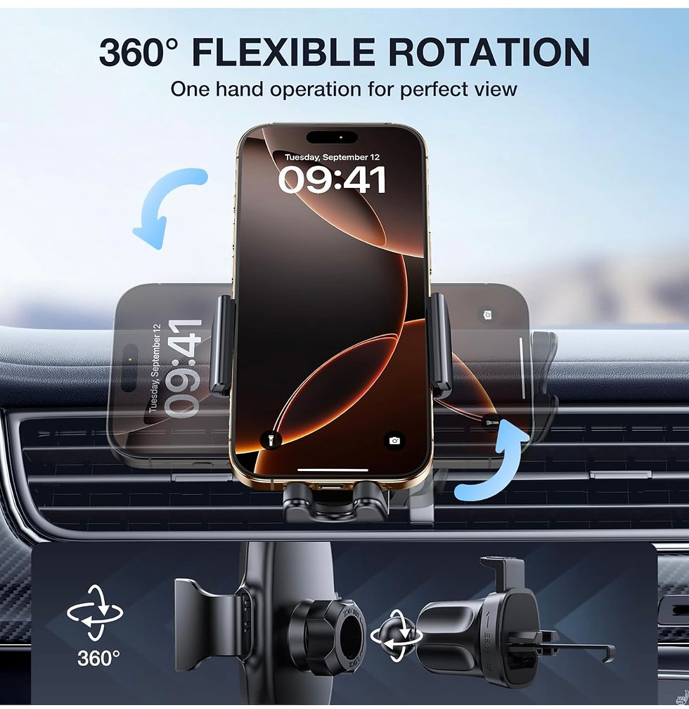 Miniature : Car phone holder 360 adjustable for iPhone 16/15 Pro Max -Brand : Miracase