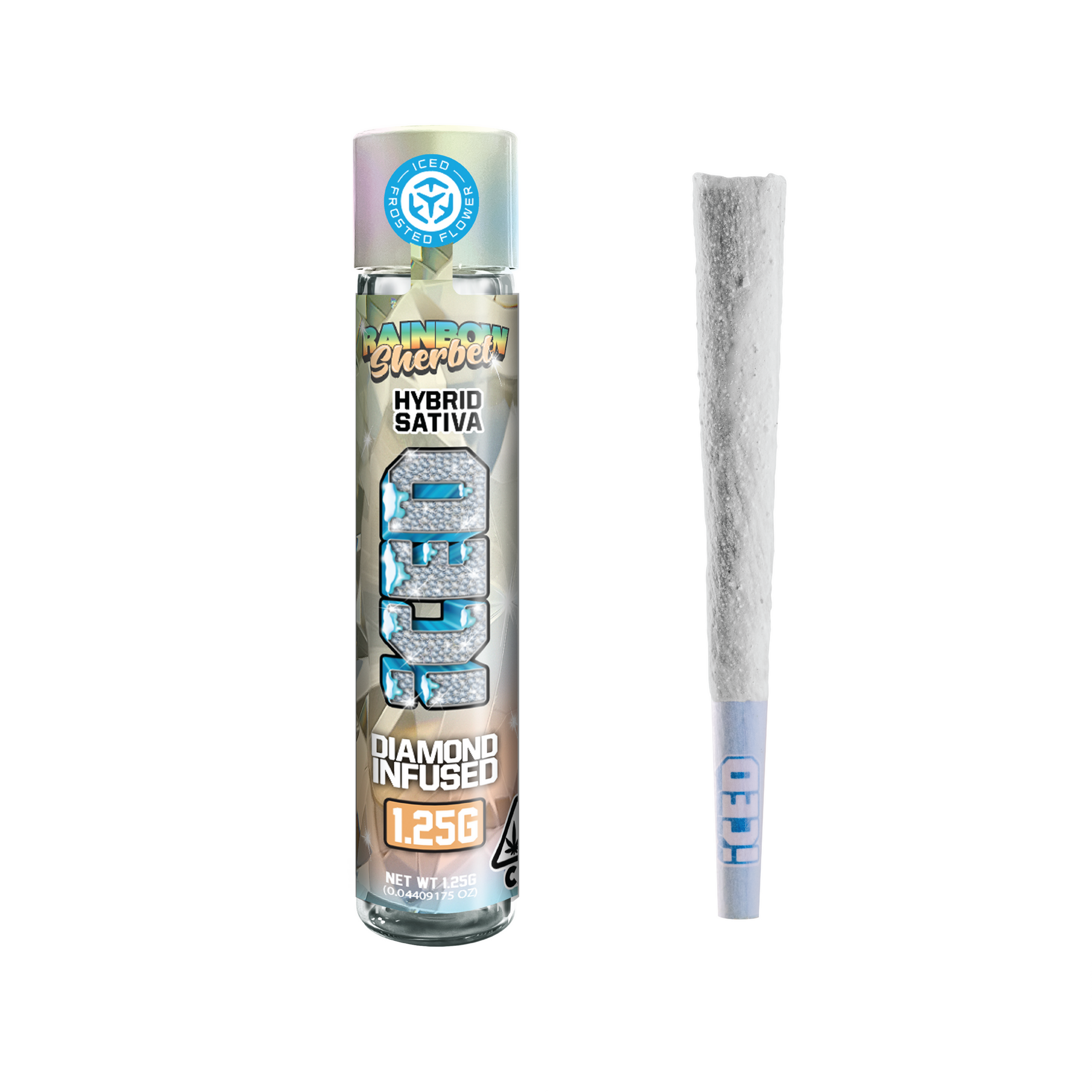 ICED DIAMOND INFUSED PRE-ROLL 1.25G