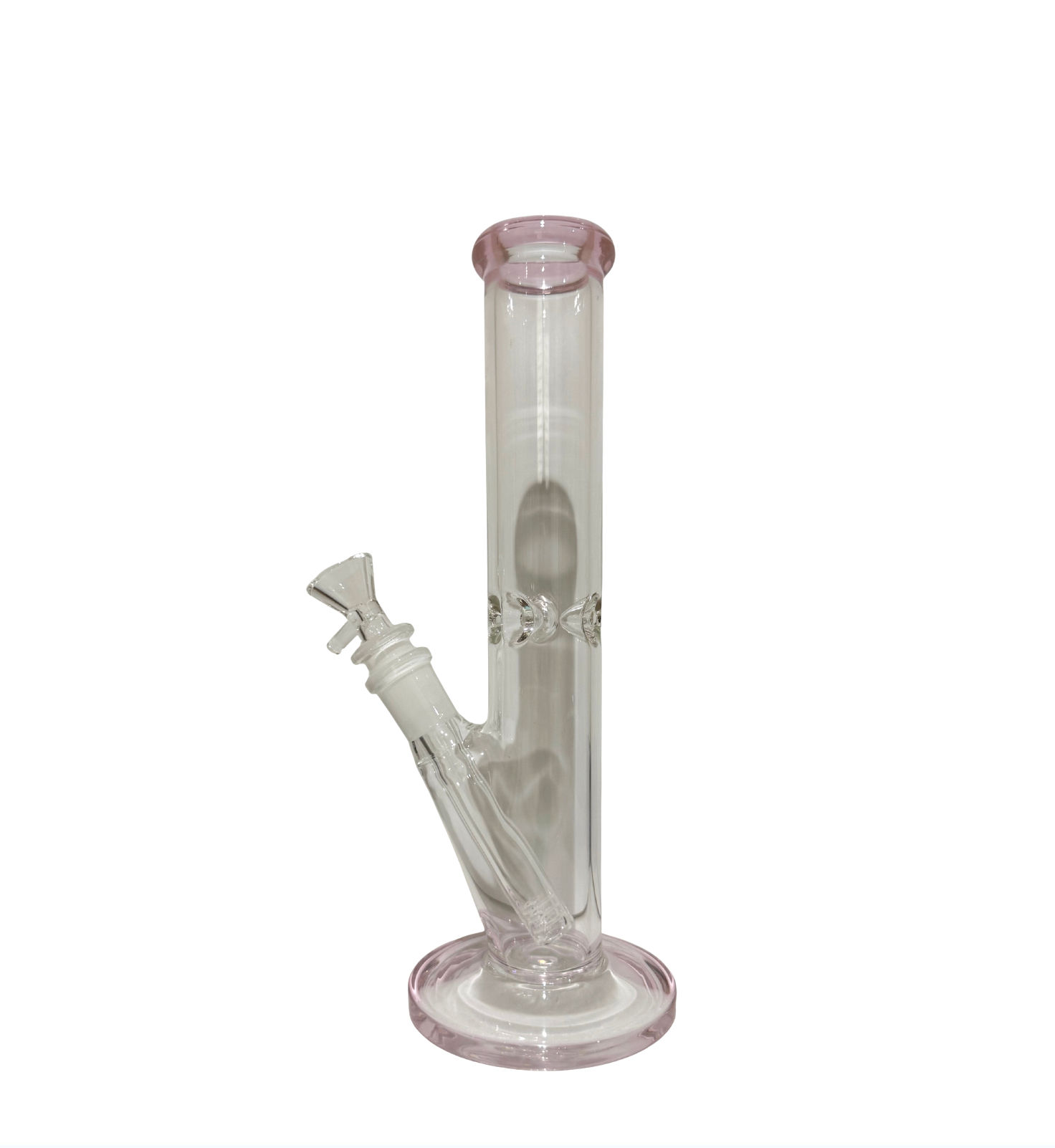 10" STRAIGHT TUBE GLASS BONG