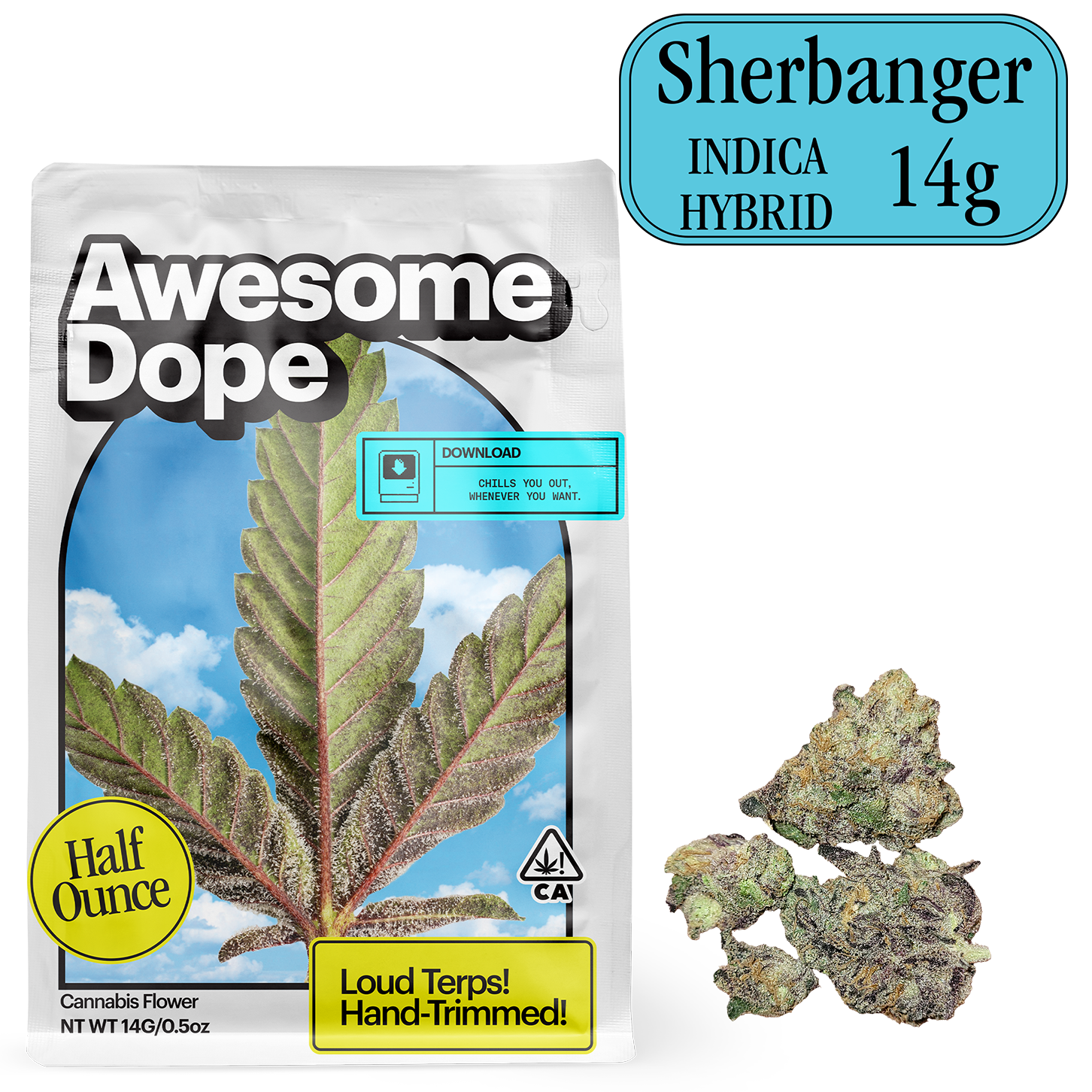 AWESOME DOPE FLOWER 14G