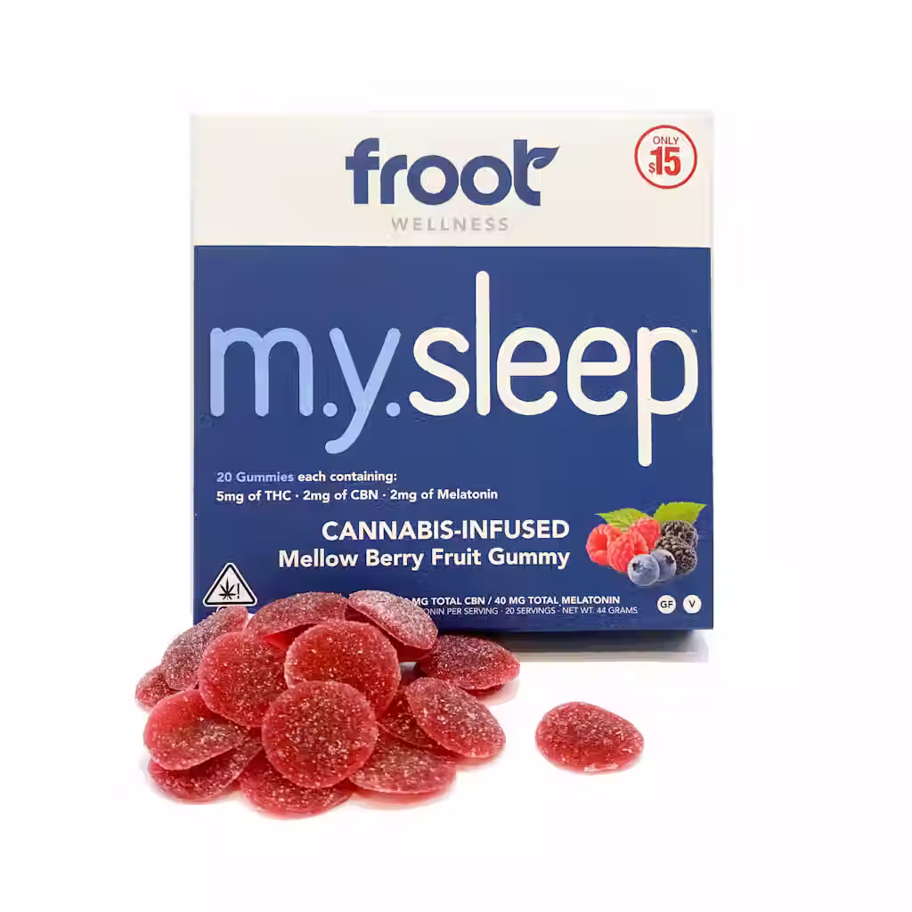 M.Y. SLEEP GUMMIES THC:CBN 100:40MG