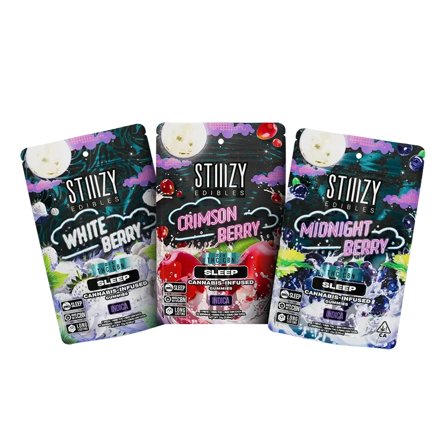 STIIIZY CANNABIS-INFUSED GUMMIES  THC:CBN 100:50MG