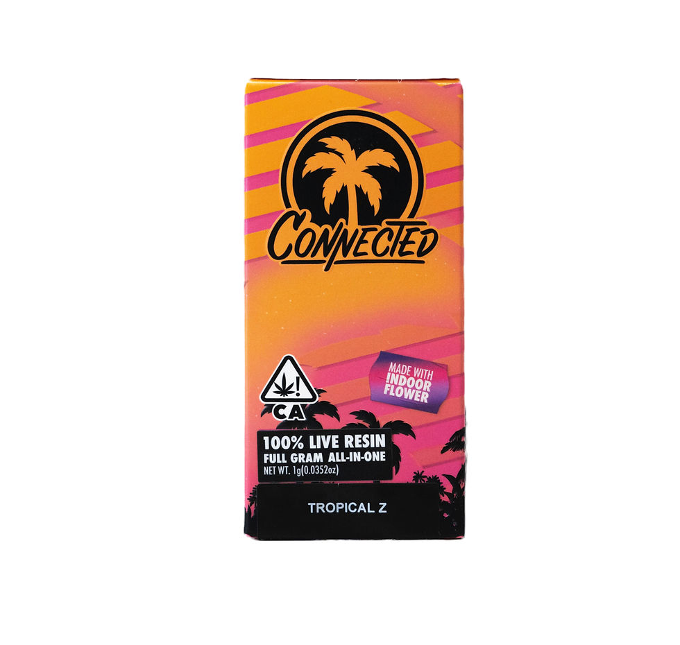 Connected | Tropical Z | Live Resin Disposable | 1g