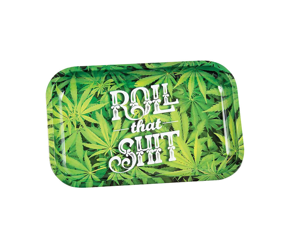 Rolling Tray with Magnetic Lid | Roll That Shit | 11 x 7