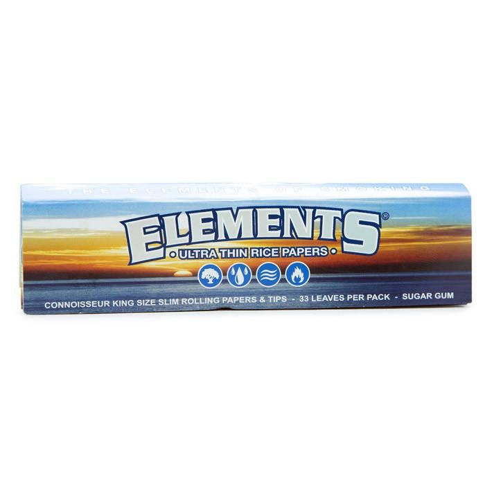 Elements | Ultra Thin Paper | King Size | 33 Leaves