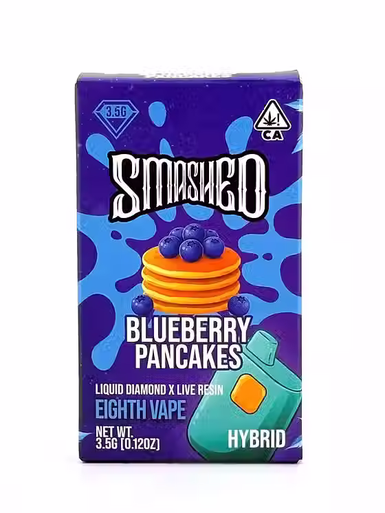 Smashed | Blueberry Pancakes | Liquid Diamond Disposable | 3.5g